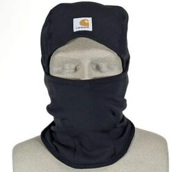 Carhartt Masks: Black Helmet Liner/Face Mask A267 BLK 6 Carhartt Masks: Black Helmet Liner/Face Mask A267 BLK -Wrangler Shop a267blk carharttf 01