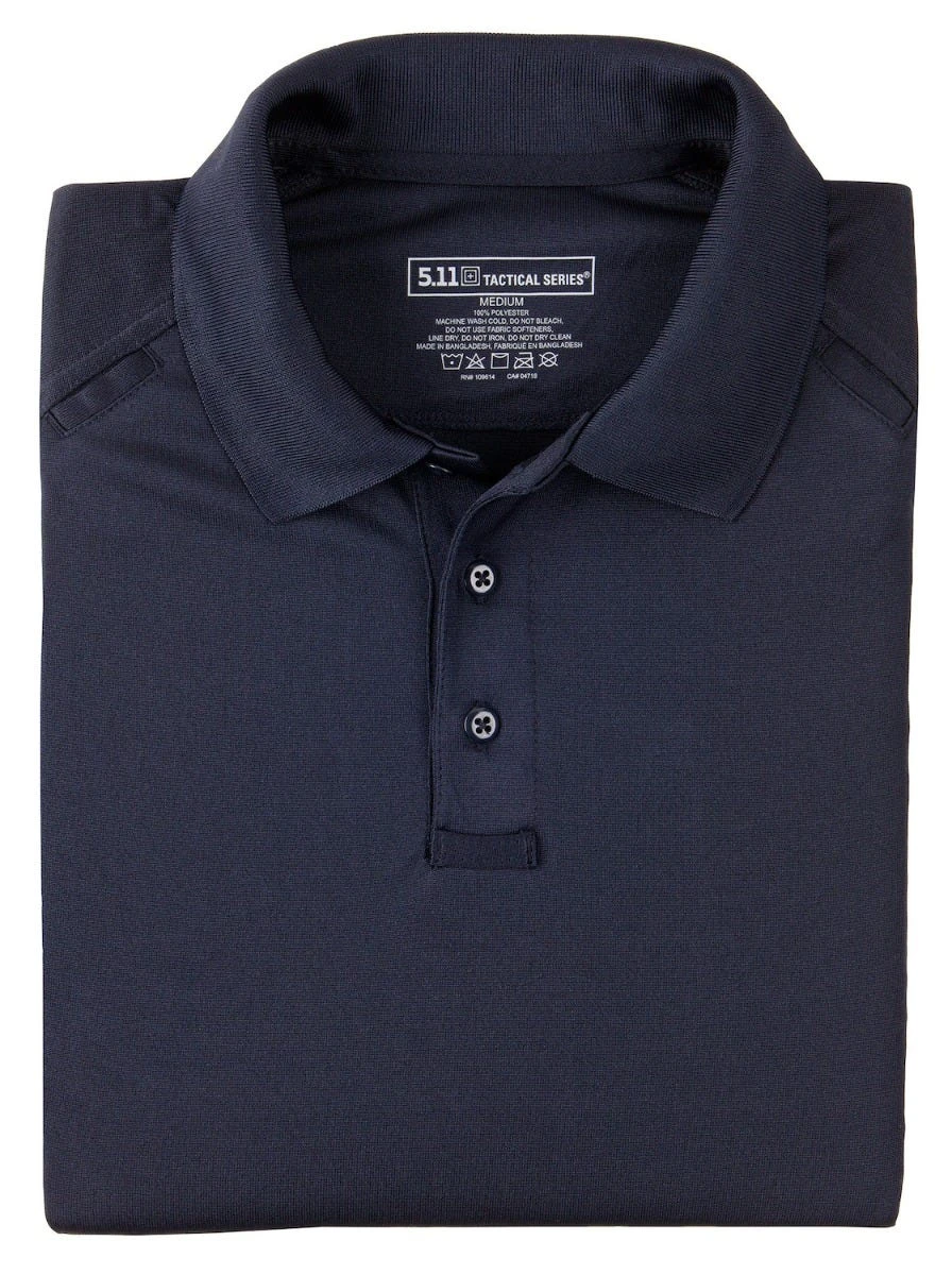 5.11 Tactical Shirts: Men's Short Sleeve Navy Polo Shirt 71049 724 4 5.11 Tactical Shirts: Men's Short Sleeve Navy Polo Shirt 71049 724 - Image 2
