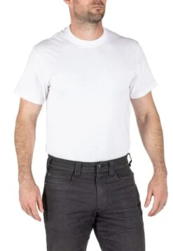 5.11 Tactical Shirts: Men's 40016 010 Utilit-T 3 Pack White Cotton Shirt