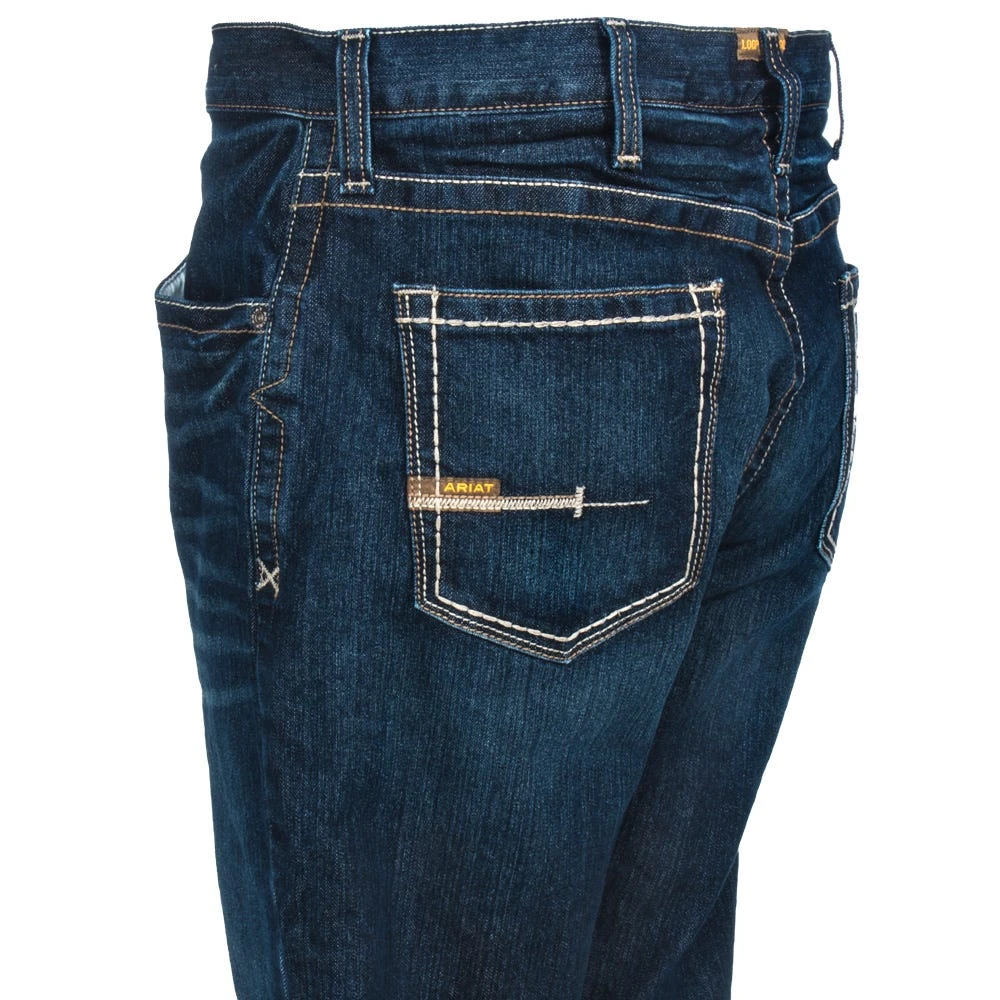 Ariat Rebar Jeans: Men's 10016220 Bodie Rebar M4 Lowrise Boot Cut Jeans 5 Ariat Rebar Jeans: Men's 10016220 Bodie Rebar M4 Lowrise Boot Cut Jeans - Image 3