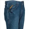 Ariat Rebar Jeans: Men's 10016221 Carabine M4 Boot Cut Lowrise Jeans -Wrangler Shop ariat 10016221 r 01