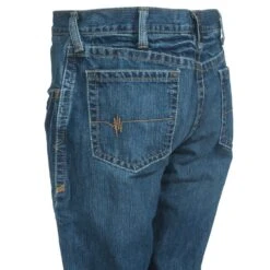 Ariat Jeans: Men's 10014449 Flame-Resistant M3 Flint Loose Fit Jeans -Wrangler Shop ariat fr 10014449 l 01