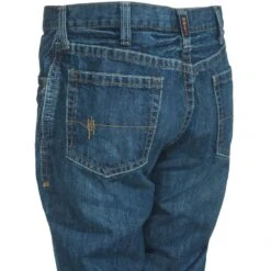 Ariat Jeans: Men's 10012552 Flame-Resistant Boot Cut Flint M4 Low Rise Jeans -Wrangler Shop ariat fr missed l 01 1