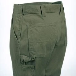 Carhartt Pant: B324 ARG Men's Army Green Relaxed Fit Dungarees -Wrangler Shop b324arg carharttl 01