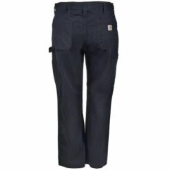 Carhartt Pants: Men's B324 BLK Black Relaxed Fit Cotton Work Dungarees -Wrangler Shop b324blk carharttb 01 1