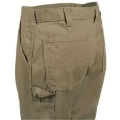 Carhartt Pants: Men's B324 DKH Dark Khaki Relaxed Fit Cotton Pants -Wrangler Shop b324dkh carharttl 01