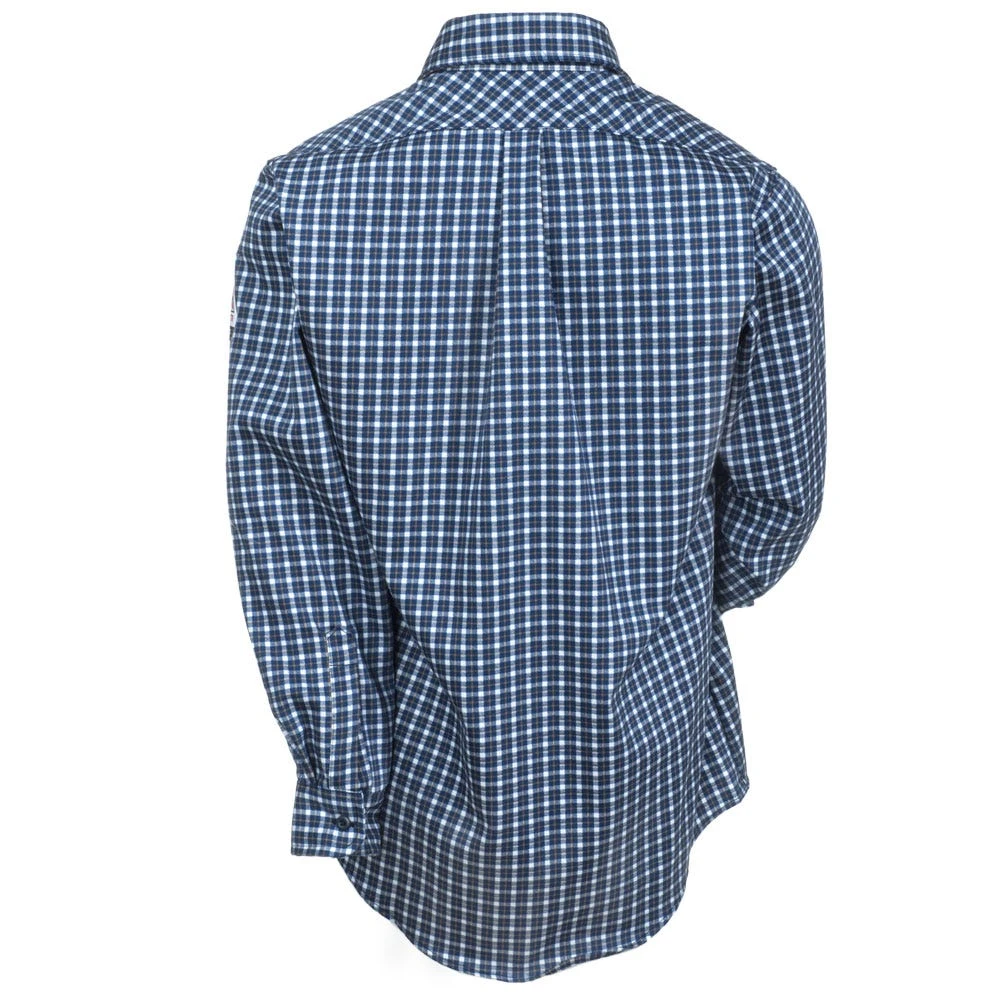 Bulwark Shirts: Men's SLD6 NK Flame-Resistant Long Sleeve Plaid Shirt 3 Bulwark Shirts: Men's SLD6 NK Flame-Resistant Long Sleeve Plaid Shirt