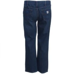 Carhartt Jeans: Men's 101483 968 Dark Blue Bedrock Relaxed Fit Holter Jeans -Wrangler Shop carhartt 101483 968 b 01