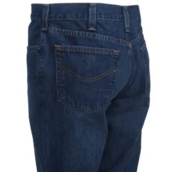 Carhartt Jeans: Men's 101483 968 Dark Blue Bedrock Relaxed Fit Holter Jeans -Wrangler Shop carhartt 101483 968 l 01