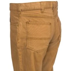 Carhartt Pants: Men's 102517 918 Brown Hickory Rigby Rugged Flex Canvas Five-Pocket Pants -Wrangler Shop carhartt 102517 918 l 01