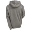 CAT Apparel Sweatshirts: Men's 1910709 004 Grey Hooded Trademark Banner Sweatshirt -Wrangler Shop cat 1910709 004 b 01
