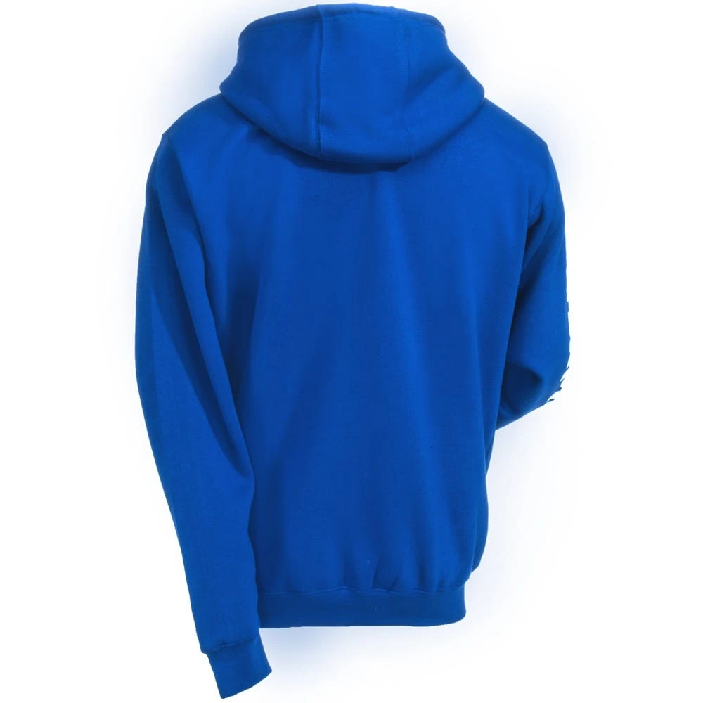 CAT Apparel Sweatshirts: Men's 1910709 95B Bright Blue Trademark Banner Hooded Sweatshirt 3 CAT Apparel Sweatshirts: Men's 1910709 95B Bright Blue Trademark Banner Hooded Sweatshirt
