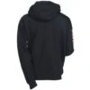 Caterpillar Sweatshirts: Men's 1910709 016 Black Hooded Trademark Banner Sweatshirt -Wrangler Shop cat 1910709 blk b 01