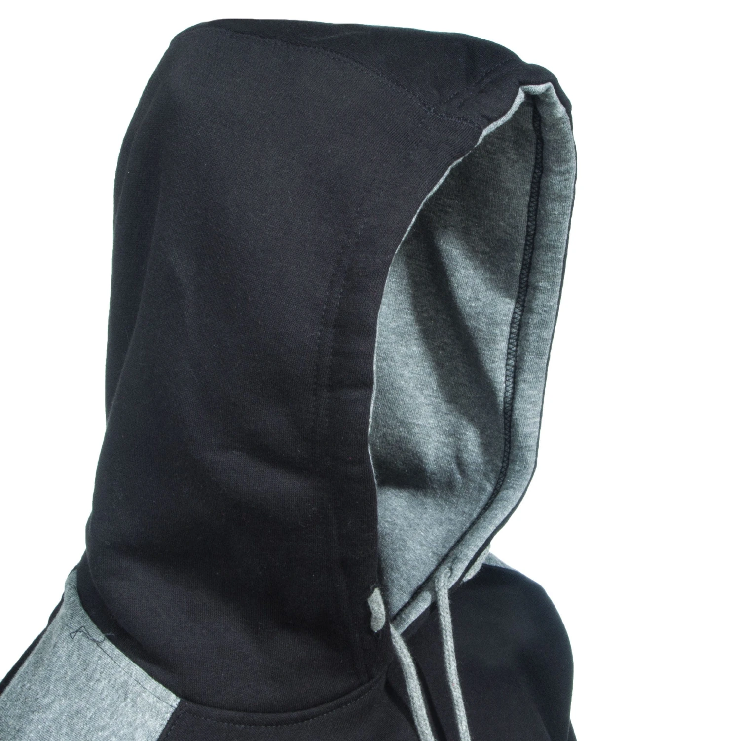 CAT Apparel Sweatshirts: Men's 1910802 016 Black Logo Panel Hooded Sweatshirt 6 CAT Apparel Sweatshirts: Men's 1910802 016 Black Logo Panel Hooded Sweatshirt - Image 4