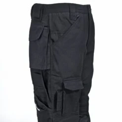 CAT Apparel Pants: Men's C172 016 Black Multi-Pocket Trademark Trousers -Wrangler Shop cat c172 016 r 01