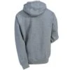 CAT Apparel Sweatshirts: Men's W10646 004 Dark Heather Grey Trademark Hooded Sweatshirt -Wrangler Shop cat w10646 dhtr b 01