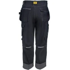 CAT Apparel Pants: Men's 1810008 10109 Water-Resistant Black/Graphite H2O Defender Pants 9 CAT Apparel Pants: Men's 1810008 10109 Water-Resistant Black/Graphite H2O Defender Pants -Wrangler Shop cat1810008 blk b 01