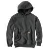 Carhartt Sweatshirts: Men's 100615 026 Carbon Grey Paxton Rain Defender Hooded Sweatshirt -Wrangler Shop detail 100615 026 p 1