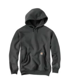 Carhartt Sweatshirts: Men's 100615 026 Carbon Grey Paxton Rain Defender Hooded Sweatshirt