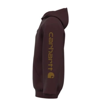 Carhartt Sweatshirts: Men's K288 PRT Port Midweight Hooded Logo Sweatshirt 5 Carhartt Sweatshirts: Men's K288 PRT Port Midweight Hooded Logo Sweatshirt - Image 3