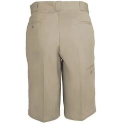 Dickies Shorts: Men's 42283 KH Khaki 13 Inch Multi Use Pocket Work Shorts -Wrangler Shop dickies 42283 khi b 01