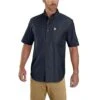 Carhartt Shirts: Men's 103555 412 Navy Rugged Flex Relaxed Fit Midweight Canvas Short Sleeve Shirt -Wrangler Shop download 2022 05 06t151641.102