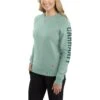 Carhartt Sweatshirts: Women's 104410 G86 Succulent Heather Crewneck Relaxed Fit Graphic Sweatshirt 2 Carhartt Sweatshirts: Women's 104410 G86 Succulent Heather Crewneck Relaxed Fit Graphic Sweatshirt -Wrangler Shop download 2022 05 19t121813.086