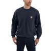 Carhartt Sweatshirts: Men's 103852 472 New Navy Crewneck Midweight Loose Fit Pocket Sweatshirt 2 Carhartt Sweatshirts: Men's 103852 472 New Navy Crewneck Midweight Loose Fit Pocket Sweatshirt -Wrangler Shop download 8 1