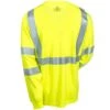 Ergodyne Shirts: Men's 8391 LM High Visibility Lime Class 3 Long Sleeve Tee Shirt -Wrangler Shop ergodyne 8391 ylw b 01
