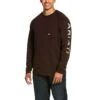 Ariat Rebar Shirt: Men's 10027902 Ganache Cotton Strong Graphic T-Shirt -Wrangler Shop f19 mns work gaglione 10027902 front