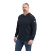 Ariat FR Shirts: Men's 10041479 Black Born For This T-Shirt -Wrangler Shop f22 mns work 10041479 front