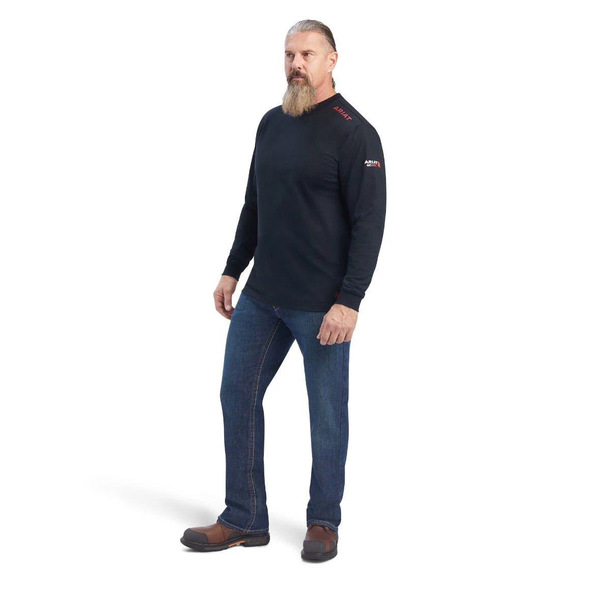 Ariat FR Shirts: Men's 10041479 Black Born For This T-Shirt 4 Ariat FR Shirts: Men's 10041479 Black Born For This T-Shirt - Image 2