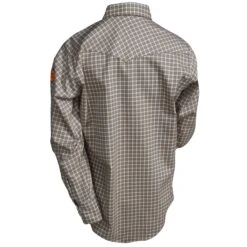 Wrangler Shirts: Men's FR124 MM Plaid Western Flame Resistant Work Shirt 8 Wrangler Shirts: Men's FR124 MM Plaid Western Flame Resistant Work Shirt -Wrangler Shop fr124mm 4