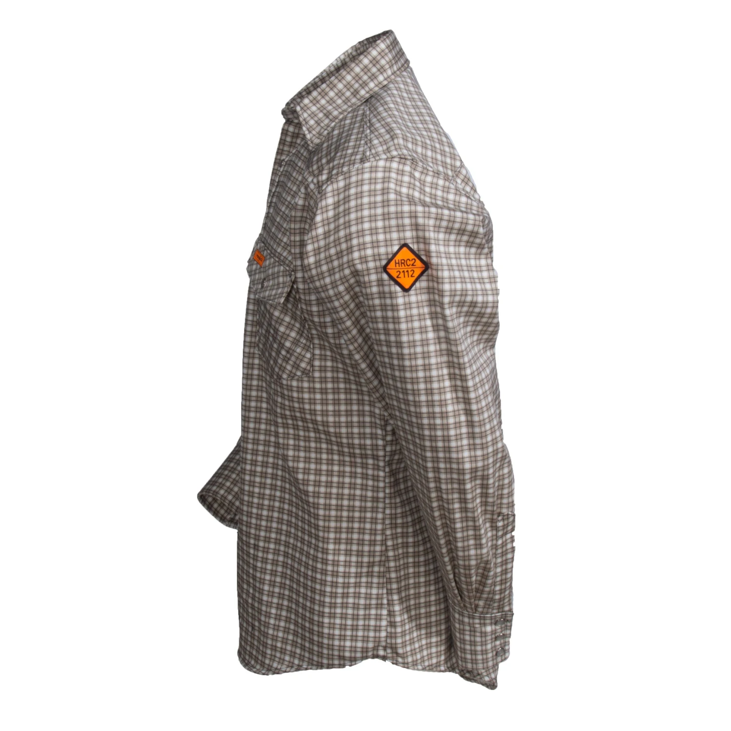 Wrangler Shirts: Men's FR124 MM Plaid Western Flame Resistant Work Shirt 3 Wrangler Shirts: Men's FR124 MM Plaid Western Flame Resistant Work Shirt