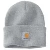 Carhartt A18 HGY Gray Acrylic Watch Cap -Wrangler Shop heather gray carhartt winter hats a18 hgy 64 1000