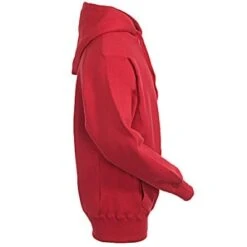 Sport Tek Sweatshirt: Men's Red F281 RED Heavyweight Pullover Hooded Sweatshirt -Wrangler Shop image 46028
