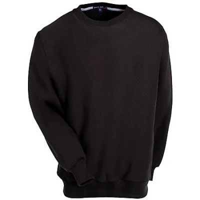 Sport-Tek Sweatshirts: Men's Black F280 BLK Heavyweight Crewneck Sweatshirt 3 Sport-Tek Sweatshirts: Men's Black F280 BLK Heavyweight Crewneck Sweatshirt