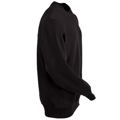 Sport-Tek Sweatshirts: Men's Black F280 BLK Heavyweight Crewneck Sweatshirt 5 Sport-Tek Sweatshirts: Men's Black F280 BLK Heavyweight Crewneck Sweatshirt - Image 3