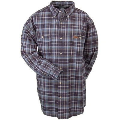Carhartt Shirts: Midweight Flannel Work Shirt S137NVY 3 Carhartt Shirts: Midweight Flannel Work Shirt S137NVY
