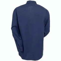 Red Kap Shirts: Men's Dark Navy SC30 DN Cotton Work Shirt