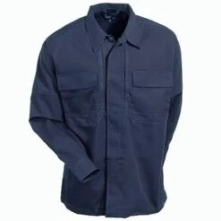 5.11 Tactical Shirts: Stain-Resistant Navy Work Shirt 72002 724 -Wrangler Shop image 52253