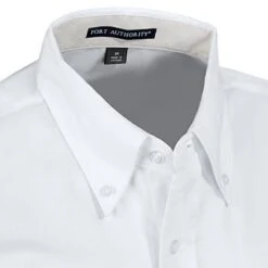 Port Authority Shirts: Men's White Short Sleeve Shirt S508 WHT -Wrangler Shop image 55679