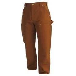 Carhartt Pants: Men's B01 BRN Brown Duck Work Pants -Wrangler Shop image 58953