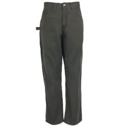 Wrangler Riggs Jeans: Men's Loden Green 3W020 LD Cotton Ripstop Carpenter Jeans -Wrangler Shop image 60156