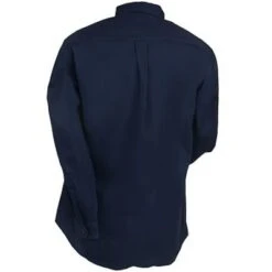 Carhartt Shirts: Men's FR Dark Navy FRS160 DNY Flame Resistant Twill Work Shirt -Wrangler Shop image 61996