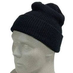 Wigwam Hats: Black Tundra Cap F4703 052