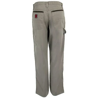 Wrangler Riggs Jeans: Men's Dark Khaki 3W020 DK Cotton Ripstop Carpenter Jeans 4 Wrangler Riggs Jeans: Men's Dark Khaki 3W020 DK Cotton Ripstop Carpenter Jeans - Image 2
