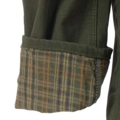 Carhartt Pants: Men's B111 MOS Green Flannel Lined Pants -Wrangler Shop image 70529