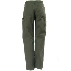 Carhartt Pants: Men's B111 MOS Green Flannel Lined Pants -Wrangler Shop image 70530