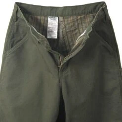 Carhartt Pants: Men's B111 MOS Green Flannel Lined Pants -Wrangler Shop image 70531